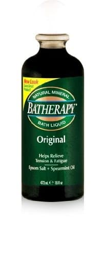 Batherapy Natural Mineral Bath Liquid, Original, 16 Ounce (Pack of 3)