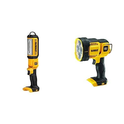 DEWALT 20V MAX LED Work Lights (DCL050) and (DCL043)