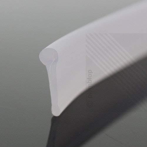 ECOSPA Shower Screen Seal Strip for Folding Enclosure Doors • Clear • 2 metre Length