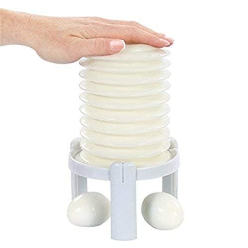 XMYZ Eggstractor Egg Peeler Instantly Egg Shell Remove Peeler Kitchen Chicken Eggshell Egg Scissors Machine White