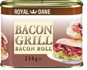 Royal Dane Bacon Grill Bacon Roll - 4 x 250g
