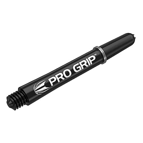 9 x TARGET PRO GRIP BLACK MEDIUM DARTS STEMS SHAFTS 3 sets