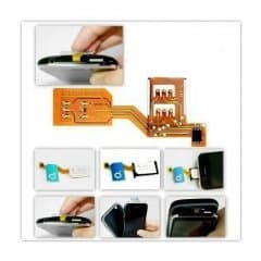 No Cut Dualsim Adapter for iPhone 2G/3G/3Gs