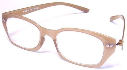 Flex Specs Clouds Bendable Reading Glasses - Incredible Colors, 2.00, Olive Green