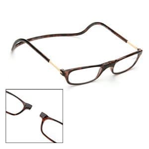 Magnetic Clic Adjustable Reading Glasses (3.50, Tortoise)