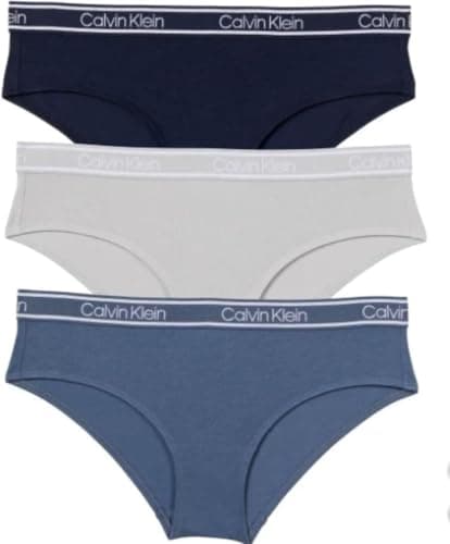 Calvin Klein Womens 3 Pack Stretch Hipster