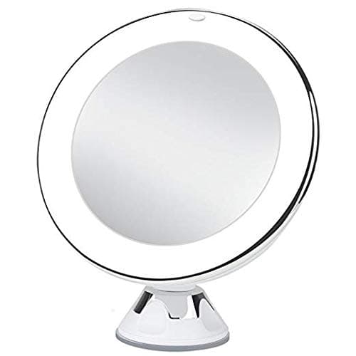 Uarzt Magnifying Lighted Makeup Mirror Chrome (10x)