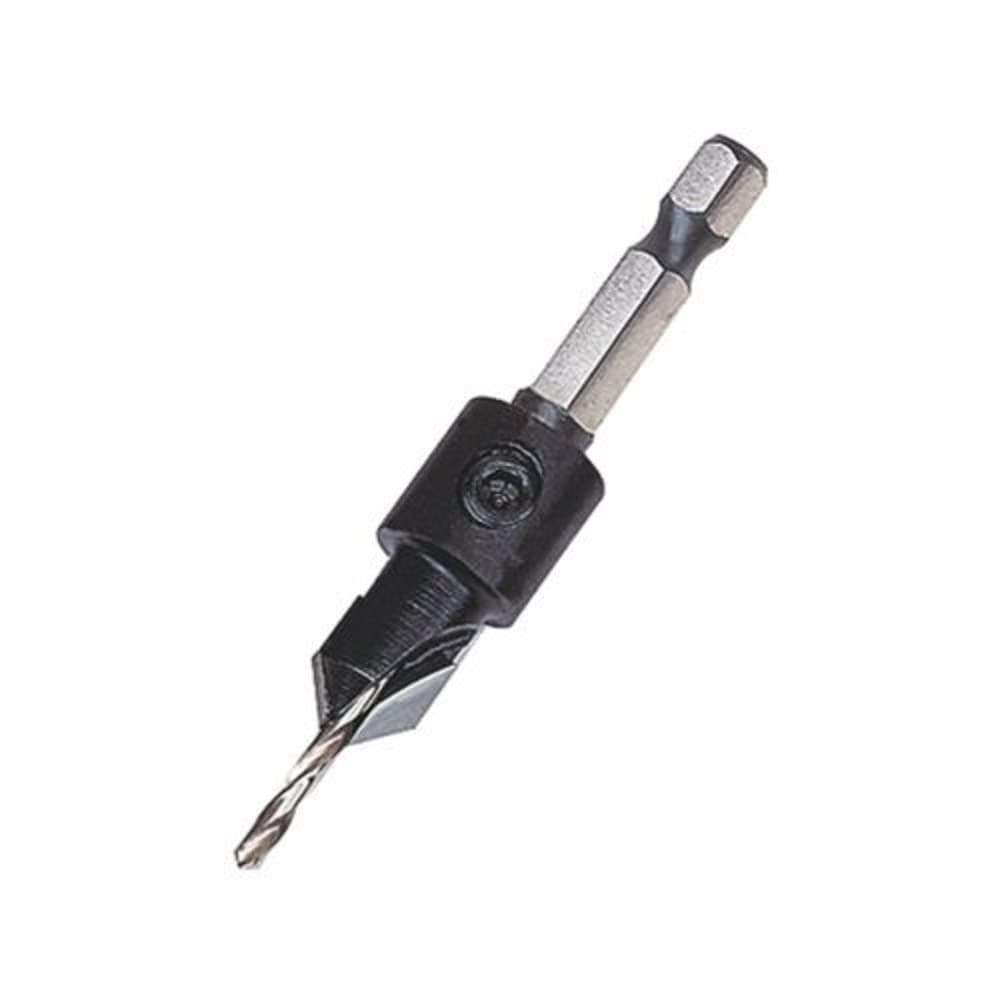 Snappy TCT 9.5mm Countersink with Adjustable 3.25mm Pilot Drill, Tungsten Carbide Tipped, Ideal for Ply, MDF & Chipboard, SNAP/CS/10TC