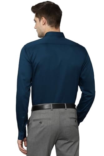 Allen Solly Men's Solid Regular Fit Shirt