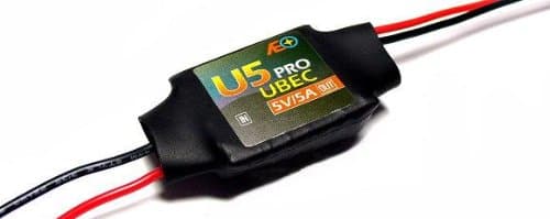 AEO RC Model U5 Pro Input 6-23V Output 5V/5A 12g R/C Hobby UBEC BEC AC927 with RCECHO Full Version Apps Edition