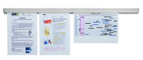 JalemaGrip 1601233 Wall Display System 1,200 mm Silver/Grey