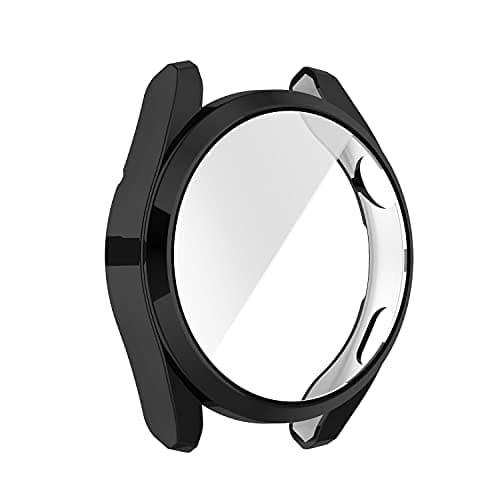 TenCloud Case Compatible with Huawei Watch 3 Pro Smart Watch Cases Cover Protector for Watch 3 Pro 48MM (Black)