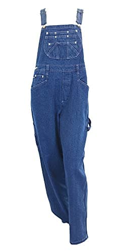 Eagle Blue Jeans Women's Light Blue Denim bib Overalls Size Medium