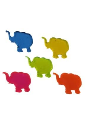 ELEPHANT BINGO WAITERS (SET OF 5)