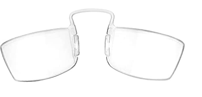 Compact Specs Reading Glasses +2.00 Pince Nez style