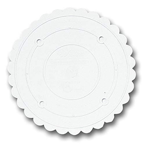 Wilton Decorator Preferred Separator Plate, Sturdy Cake Stacking Plate for Tiered Cakes & Wedding Cakes, 10 in, White