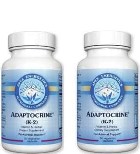 Apex Energetics - Adaptocrine (K-2) 90 Capsules (2 Pack)