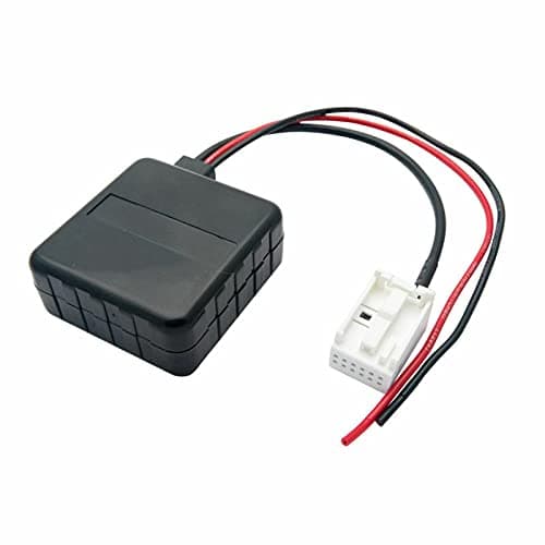 Sunwan Car Bluetooth Module, E60 Radio Stereo Aux Cable Adapter Mini Bluetooth Car Kit Receiver Adapter Audio Filter Parts Radio with Filter Wireless Audio Input