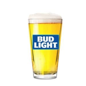 Bud LightPint Glass- New 2019 Edition
