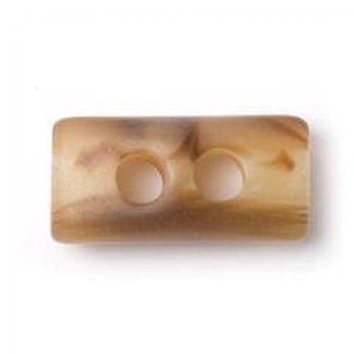 Crendon Rectangle Marble Buttons - per pack of 2