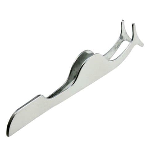 Stainless Steel Extension Eyelash Applicator Tool Fish Tail Clip
