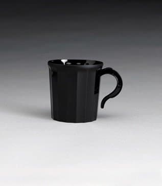 PW2058, 8 oz Classique Coffee Mug, Black