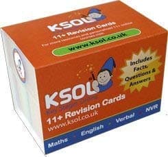 KSOL 11 Plus Exam Revision Cards