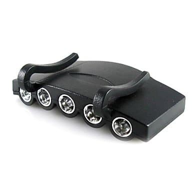 ZHYU 5-LED Outdoor Cap Light with Two Battery S200048