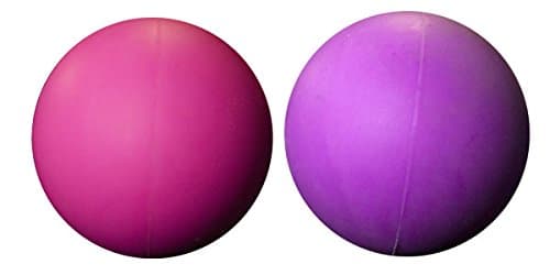 LBS-2 Pack Lacrosse Massage Balls -Pink Violet