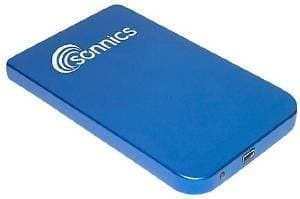 SONNICS 1TB 2.5 inch USB External Pocket Sized Hard Drive for PC, Laptops, Macs and Playstation 3 - Blue