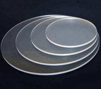 Laser Cut Studio Acrylic | Art & Craft | DIY Projects Cake Bases |Cake Boards (Round Combo of 6,8,10,12 Inch, Transparent)
