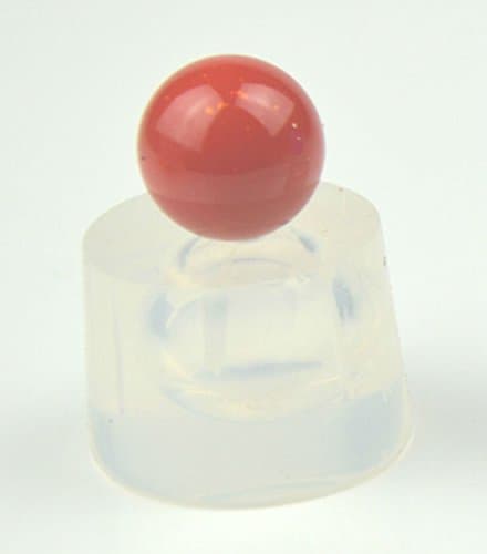 Transparent Clear Silicone Mold for Creating a Ball or sphere 23 Sizes from 7mm to 30mm (Ball diameter 20mm)