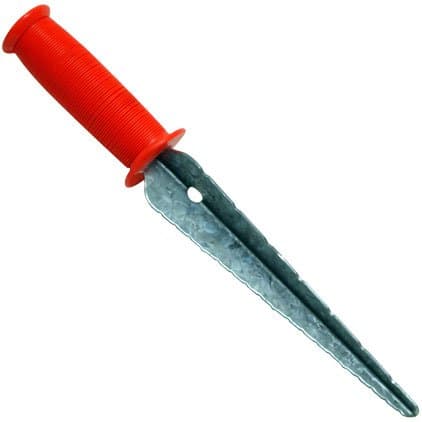 Diggit Multi-Purpose Lawn and Garden Hand Tool Bright Long Lasting Rubber Handle * Made in The USA * 5 Year Manufacture Warranty