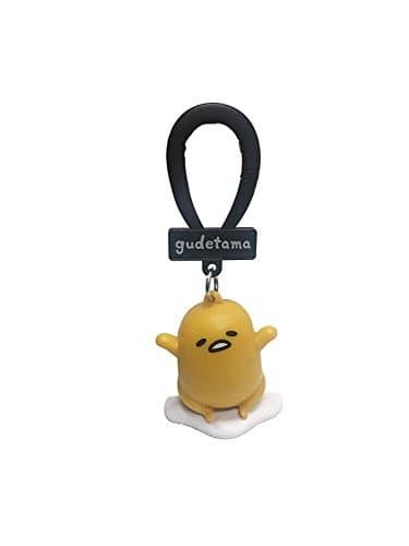 Gudetama Lazy Egg Figure Keychain Backpack Hanger -- #1