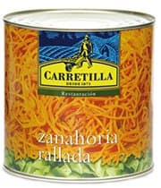 Carretilla Grated Carrots 2.5 Kg.