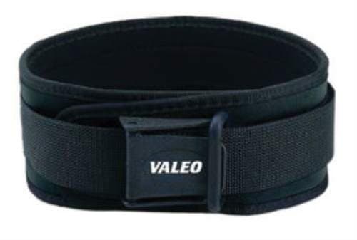 Valeo Large Black 6" Competition Classic Rigid Back Support Belt. Purchase of 2