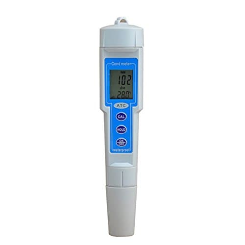Portable Digital Waterproof Conductivity Meter for EC TDS Temperature 0 – 19990 us
