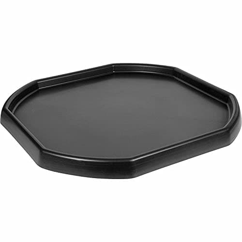 JMS we create smile - Durable Plastic Cement Mixing Tray for Concrete/Sand Plastering - Builders Building Material Construction Tool (Medium)
