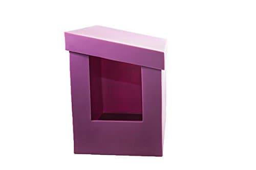 Modern Cat Litter Box - Slope Style Purple