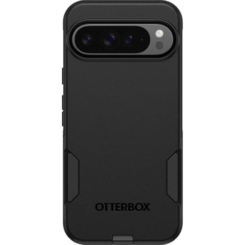 OtterBox Google Pixel 9 Pro XL Commuter Series Case - Black, Ultra-Sleek, Wireless Charging Compatible, Raised Edges Protect Camera & Screen (Ships in Polybag)