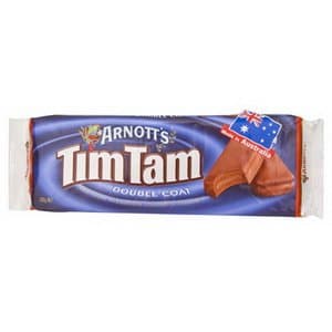 Arnotts Tim Tam Double Coated Biscuit 200g.