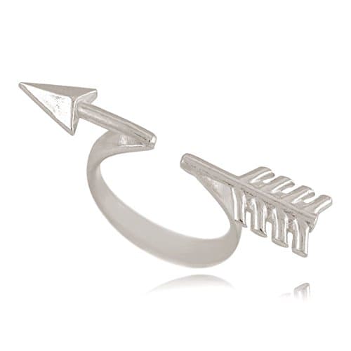 Leah and Kate Women's Mockingjay Arrow Adjustable Knuckle Ring
