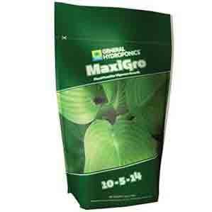 General Hydroponics MaxiGro 2.2 lb Fertilizer, Water-Soluble, NPK 10-5-14, Plant Growth