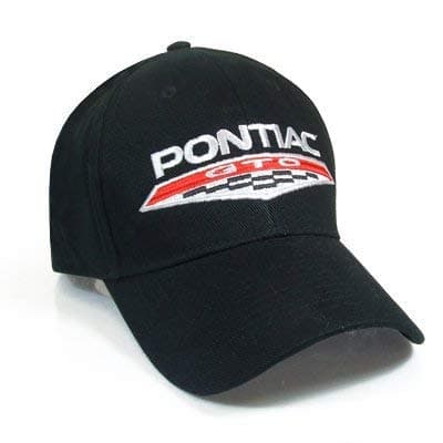 Pontiac GTO Black Baseball Cap