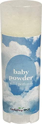 Natural Solid Perfume Roll Up (Baby Powder, 0.15 oz)