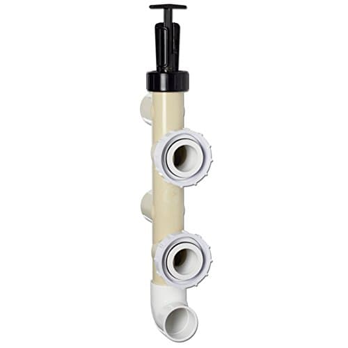Pentair 263064 PVC Push Pull Slide Valve, Almond
