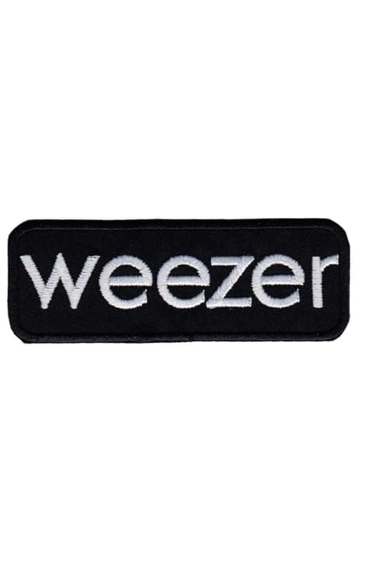 Weezer Alternative Rock Patch Badge Embroidered Iron on Applique Patch Accessory