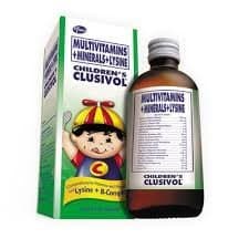 3 Children's Clusivol Multivitamins (3x120ml)