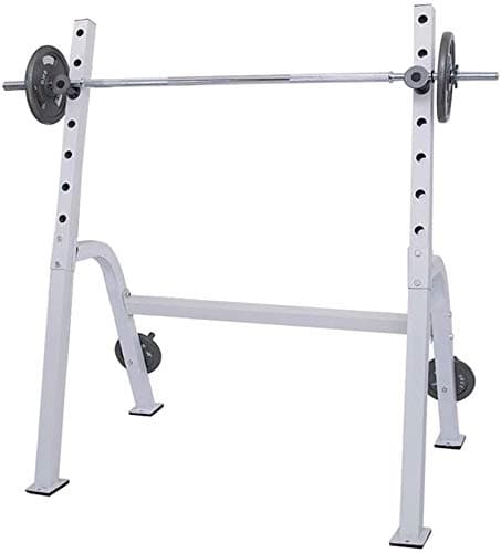 SJNQJJ Multi-Function Barbell Rack Capacity Dip Stand Home Gym Fitness Adjustable Squat Rack Weight Lifting Bench Press Dipping Station