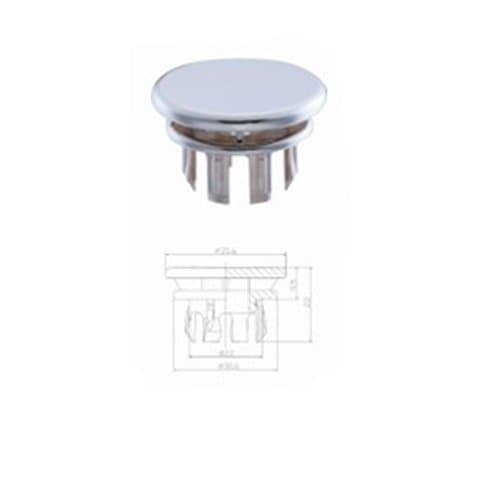 Bathroom Overflow Covers For Basin/Sink - Chrome Replacement Lavatory Hole - F3